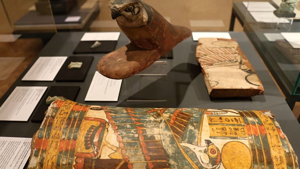 L'exposition 'Sur les bords du Nil',  photo: Musée national