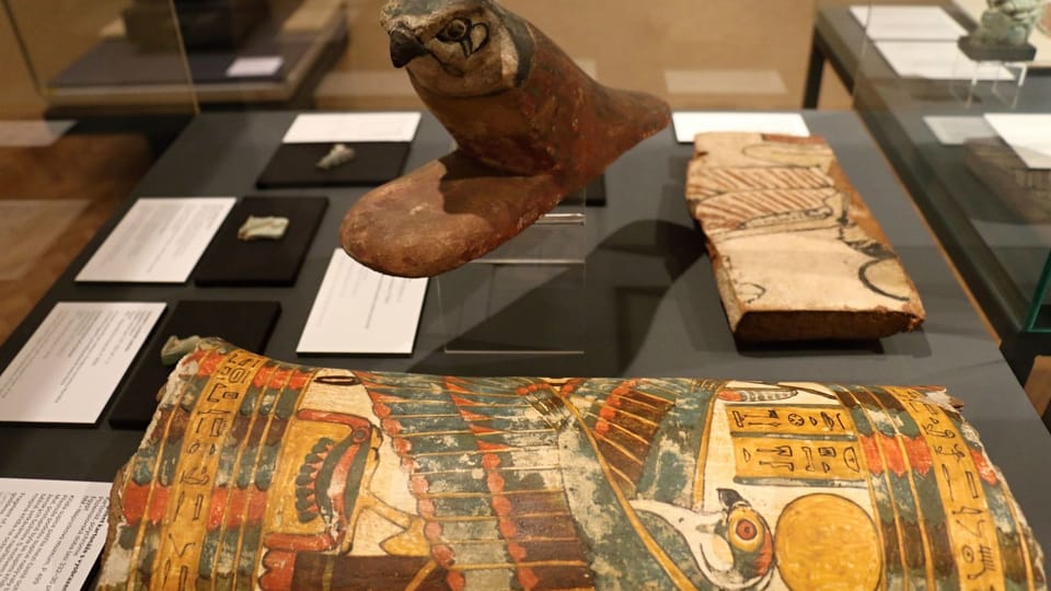 L'exposition 'Sur les bords du Nil', photo: Musée national L'exposition 'Sur les bords du Nil', photo: Musée national