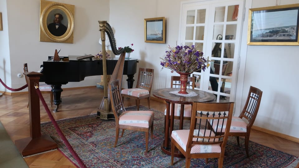 L’intérieur du château de Kynžvart, photo: Martina Schneibergová L’intérieur du château de Kynžvart, photo: Martina Schneibergová