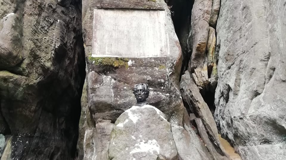 Le buste de J. W. Goethe, photo: Joseph Le Fer Le buste de J. W. Goethe, photo: Joseph Le Fer