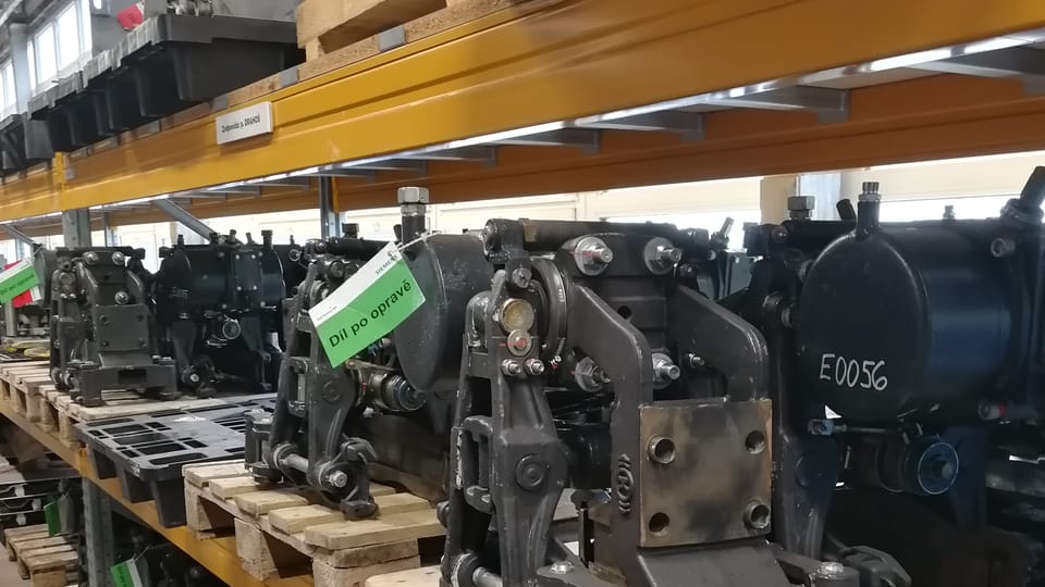 Le dépôt du métro à Kačerov | Photo: Štěpánka Budková, Radio Prague Int. Le dépôt du métro à Kačerov | Photo: Štěpánka Budková, Radio Prague Int.