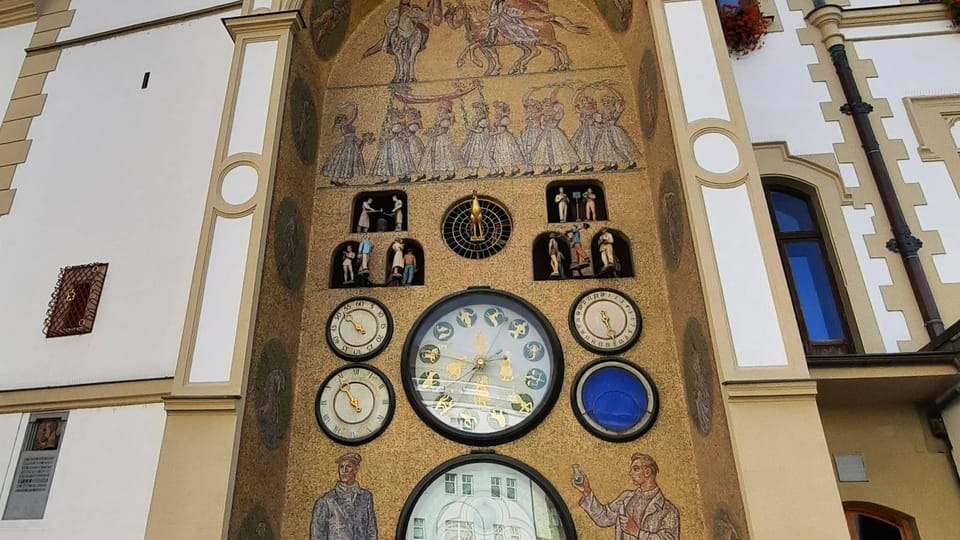L’horloge d’Olomouc | Photo: Markéta Kachlíková, Radio Prague Int. L’horloge d’Olomouc | Photo: Markéta Kachlíková, Radio Prague Int.