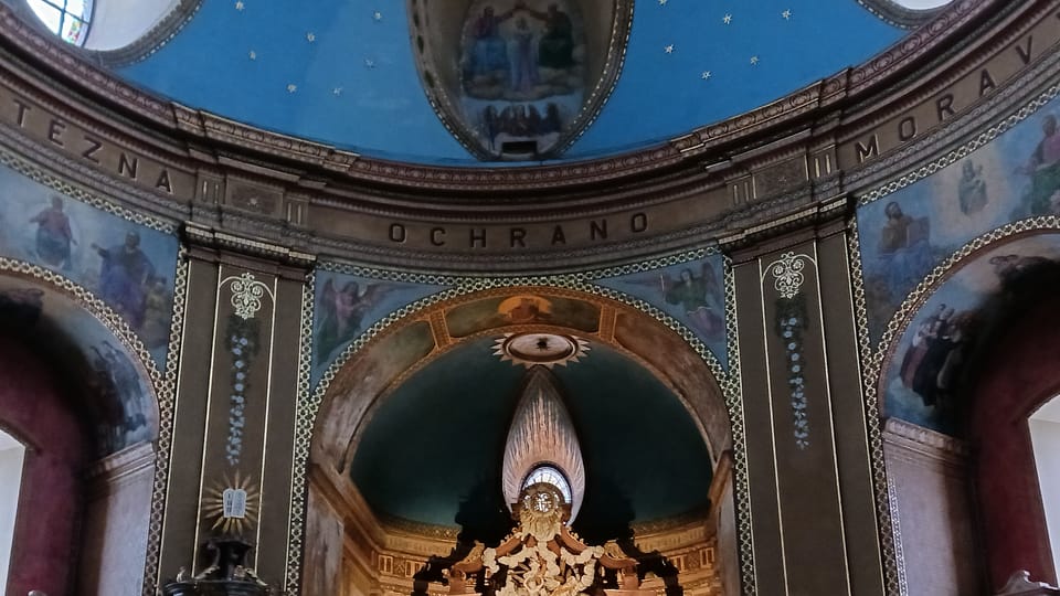 La basilique mineure de l’Assomption de la Vierge | Photo: Magdalena Hrozínková, Radio Prague Int. La basilique mineure de l’Assomption de la Vierge | Photo: Magdalena Hrozínková, Radio Prague Int.