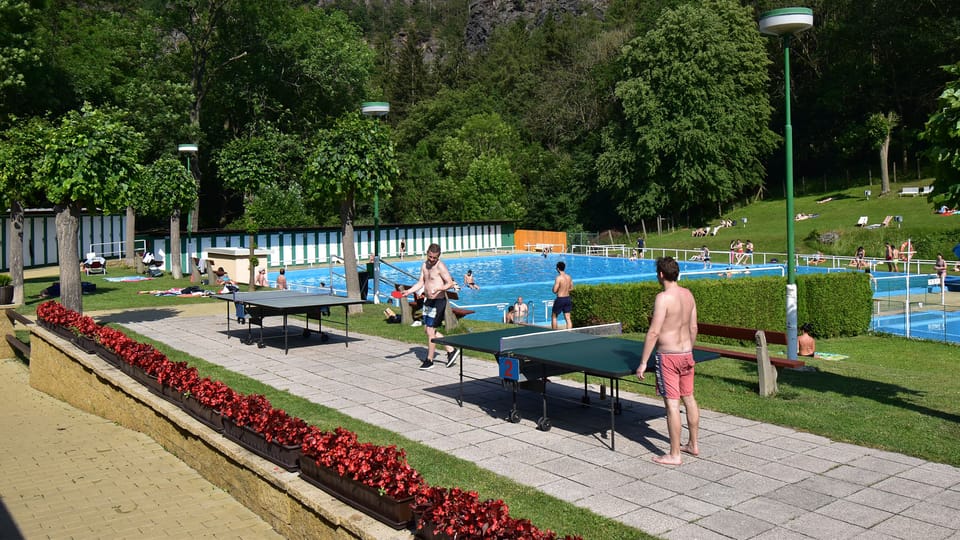 La piscine dans la vallée de Divoká Šárka, photo: Ondřej Tomšů La piscine dans la vallée de Divoká Šárka, photo: Ondřej Tomšů