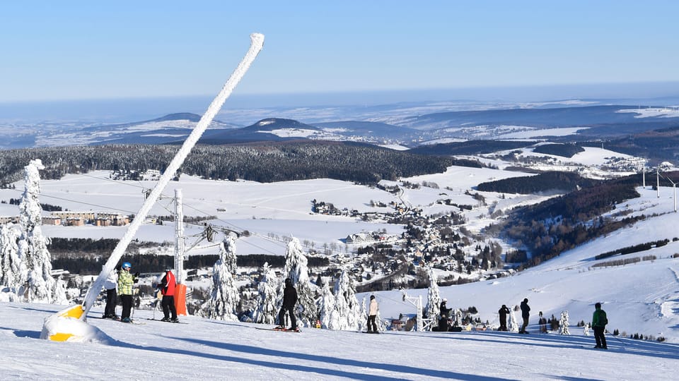 L’hiver dans les Monts métallifères  (Krušné hory) | Photo: Ondřej Tomšů,  Radio Prague Int.