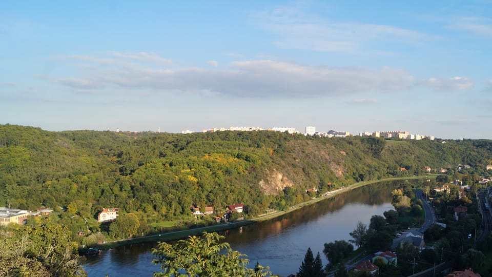 Vltava depuis des rochers de Sedlec | Photo: Miloš Turek,  Radio Prague Int.