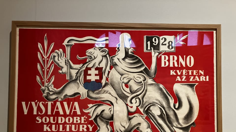 L’exposition 'La langue de l’affiche, 1890-1938' | Photo: Tom McEnchroe, Radio Prague Int. L’exposition 'La langue de l’affiche, 1890-1938' | Photo: Tom McEnchroe, Radio Prague Int.