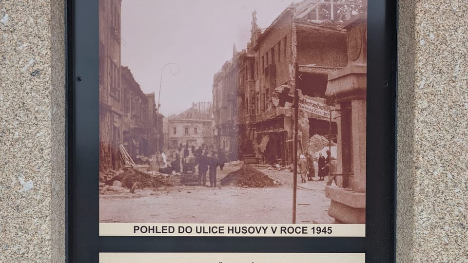 Le bombardement de Kralupy nad Vltavou | Photo: Magdalena Hrozínková, Radio Prague Int. Le bombardement de Kralupy nad Vltavou | Photo: Magdalena Hrozínková, Radio Prague Int.