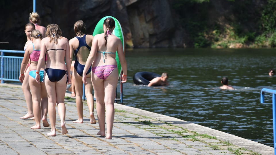 La piscine U Libuše, photo: Ondřej Tomšů La piscine U Libuše, photo: Ondřej Tomšů
