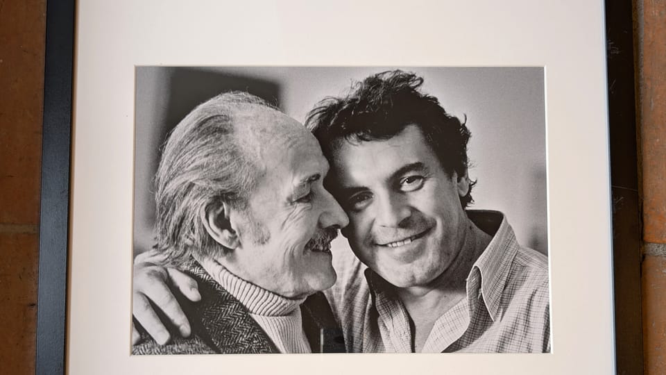 Jiří Voskovec et Miloš Forman | Photo: Jan Lukas, Musée de Dobrovice Jiří Voskovec et Miloš Forman | Photo: Jan Lukas, Musée de Dobrovice