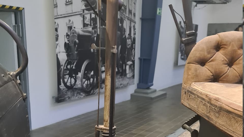 NW Präsident au Musée national technique | Photo: Klára Stejskalová, Radio Prague Int. NW Präsident au Musée national technique | Photo: Klára Stejskalová, Radio Prague Int.