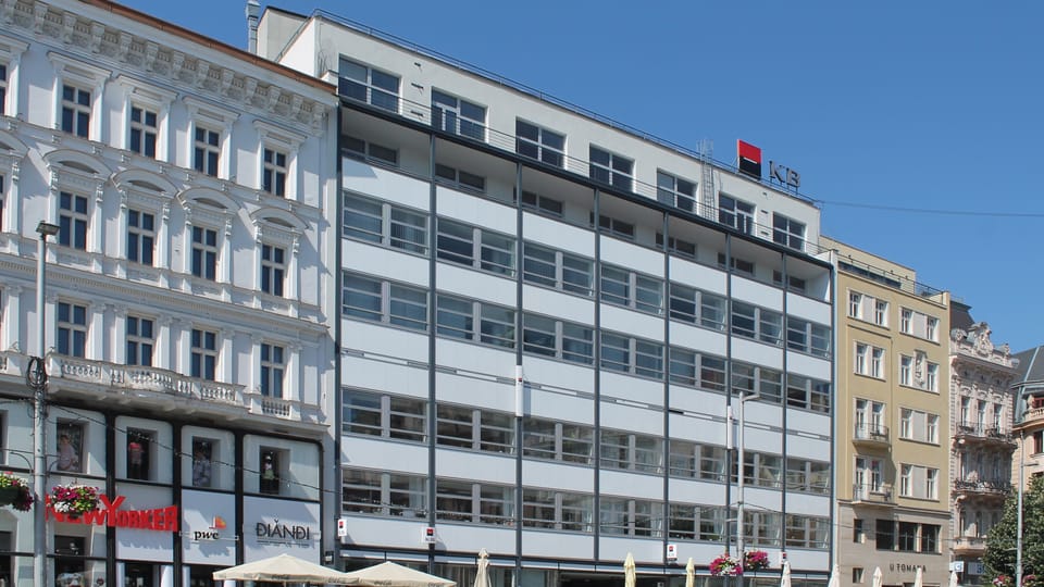 Le bâtiment de l'ancienne Banque morave sur la place Svobody à Brno | Photo: Harold, Wikimedia Commons, CC BY-SA 4.0 Le bâtiment de l'ancienne Banque morave sur la place Svobody à Brno | Photo: Harold, Wikimedia Commons, CC BY-SA 4.0