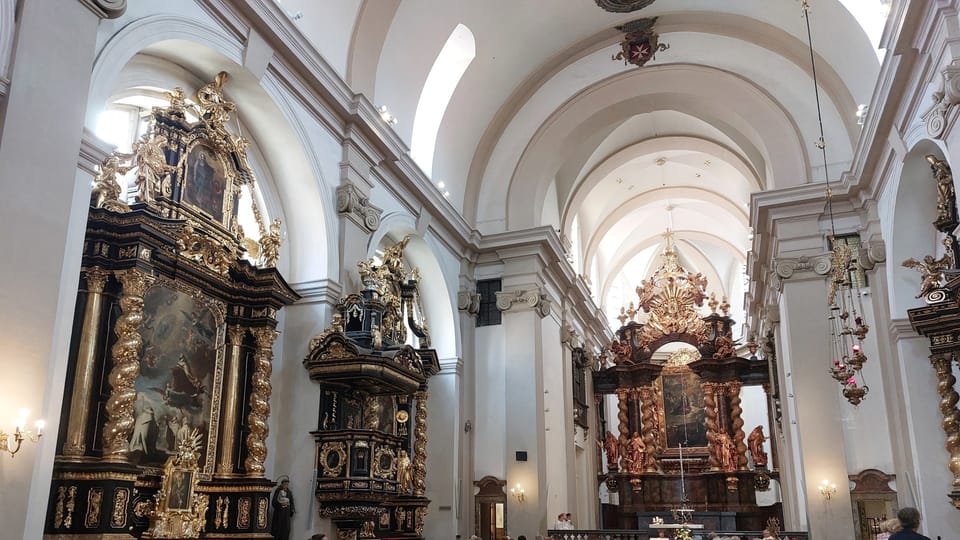 Intérieur de l'église Sainte-Marie-de-la Victoire | Photo: Paul-Henri Perrain,  Radio Prague Int.