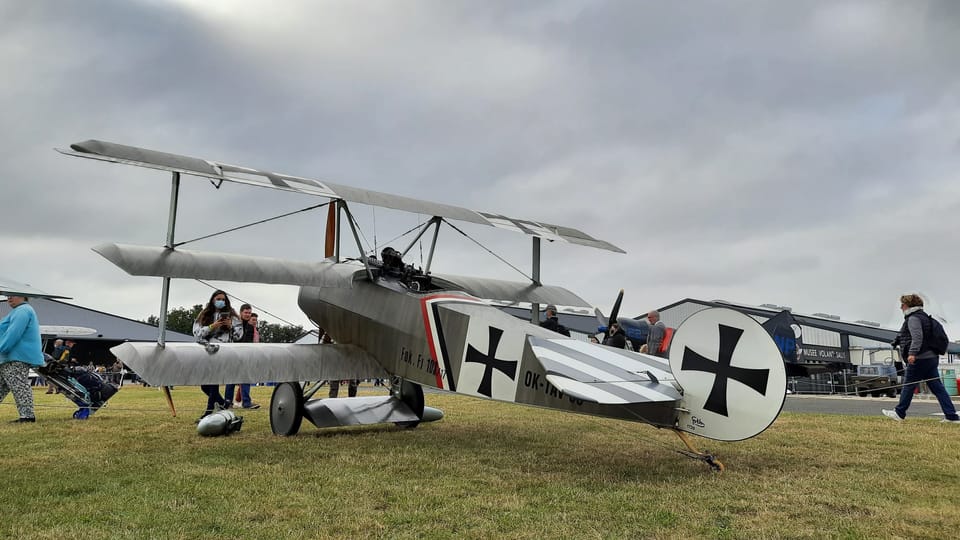 Un Fokker triplan Un Fokker triplan