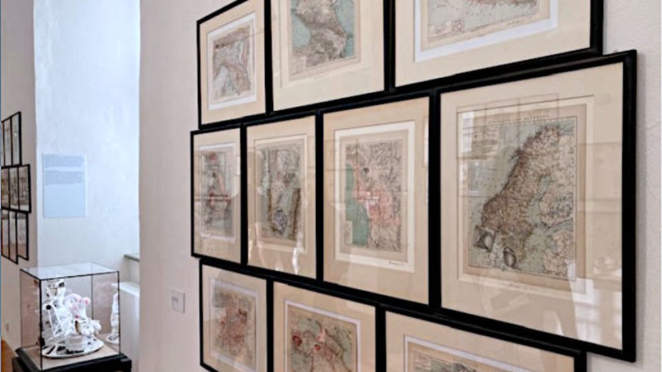 Jan Švankmajer, 'Cartographie et des cartes malades' | Photo: Hanka Sedláček Jan Švankmajer, 'Cartographie et des cartes malades' | Photo: Hanka Sedláček