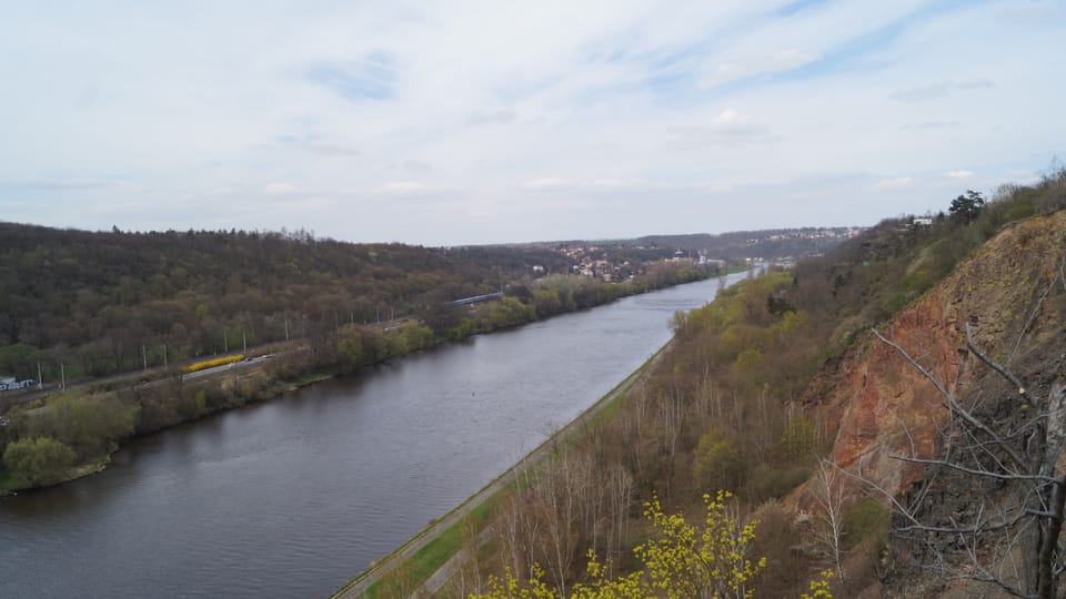 La vue depuis l’ancien site fortifié de Zámky | Photo: Miloš Turek,  Radio Prague Int.