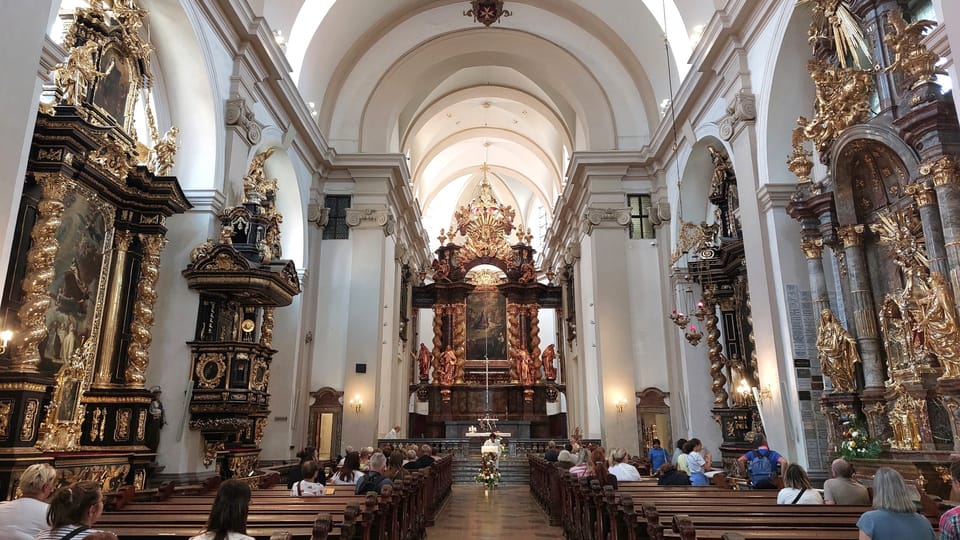 Intérieur de l'église Sainte-Marie-de-la Victoire | Photo: Paul-Henri Perrain,  Radio Prague Int.