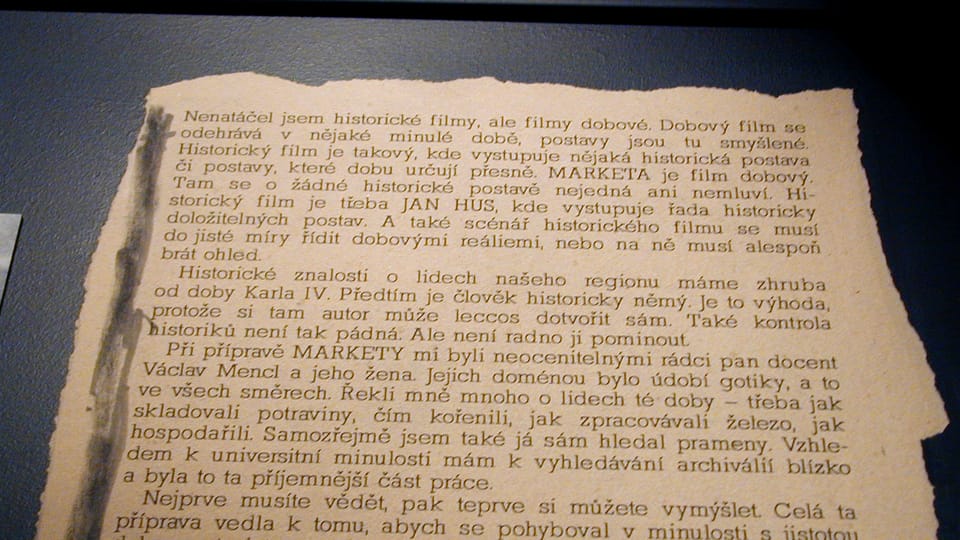 L'exposition František Vláčil | Photo: Martina Schneibergová,  Radio Prague Int.