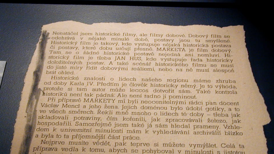 L'exposition František Vláčil | Photo: Martina Schneibergová, Radio Prague Int. L'exposition František Vláčil | Photo: Martina Schneibergová, Radio Prague Int.
