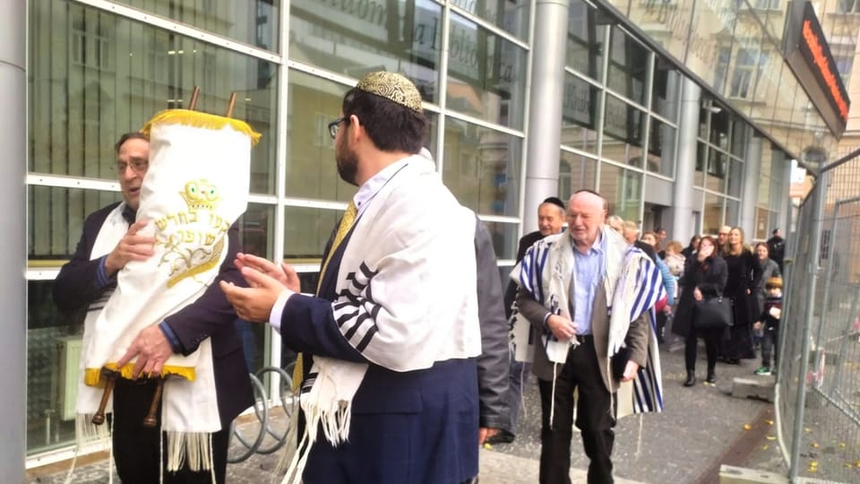 Le rare rouleau de la Torah à Liberec | Photo: Jana Pavlíčková, ČRo Le rare rouleau de la Torah à Liberec | Photo: Jana Pavlíčková, ČRo