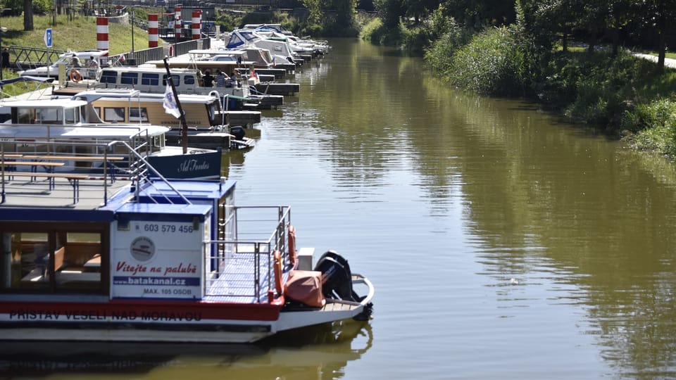 Le port du canal Baťa | Photo: Ondřej Tomšů,  Radio Prague Int.