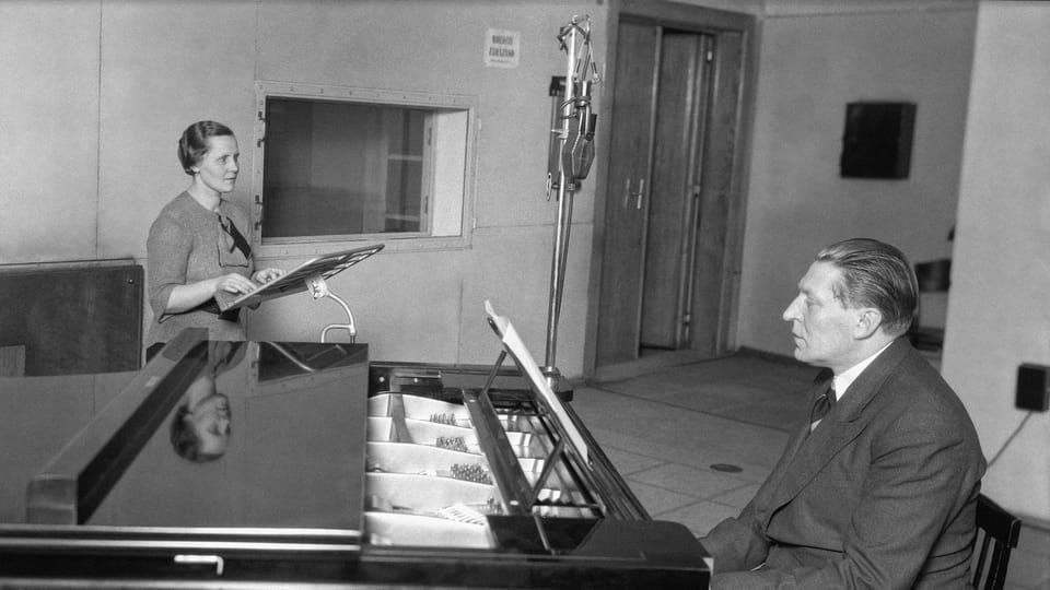 Otakar Jeremiáš et Jana Budíková en 1936 | Photo: ČRo/SOČR