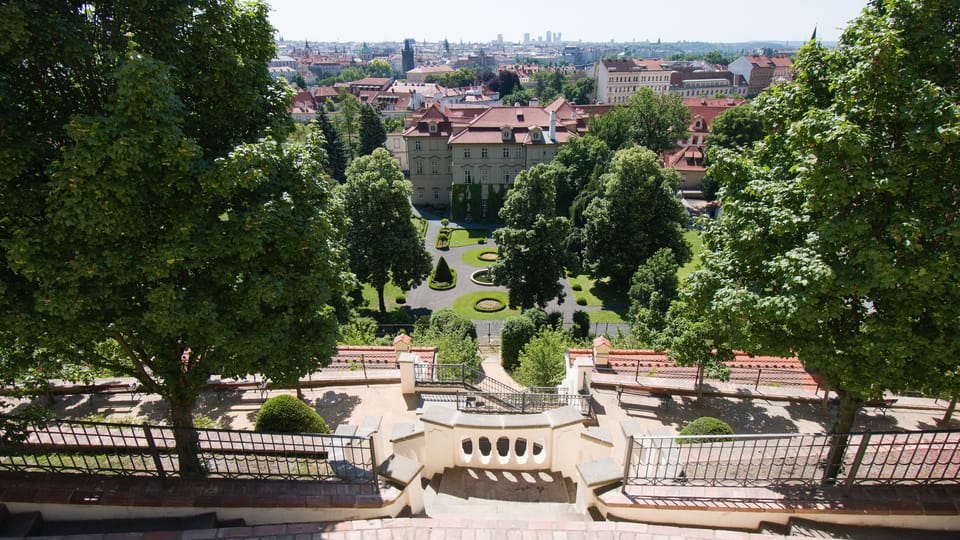 Le jardin Grand Fürstenberg | Photo: Barbora Navrátilová,  Radio Prague Int.