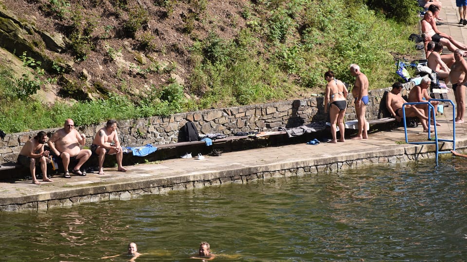 La piscine U Libuše, photo: Ondřej Tomšů La piscine U Libuše, photo: Ondřej Tomšů