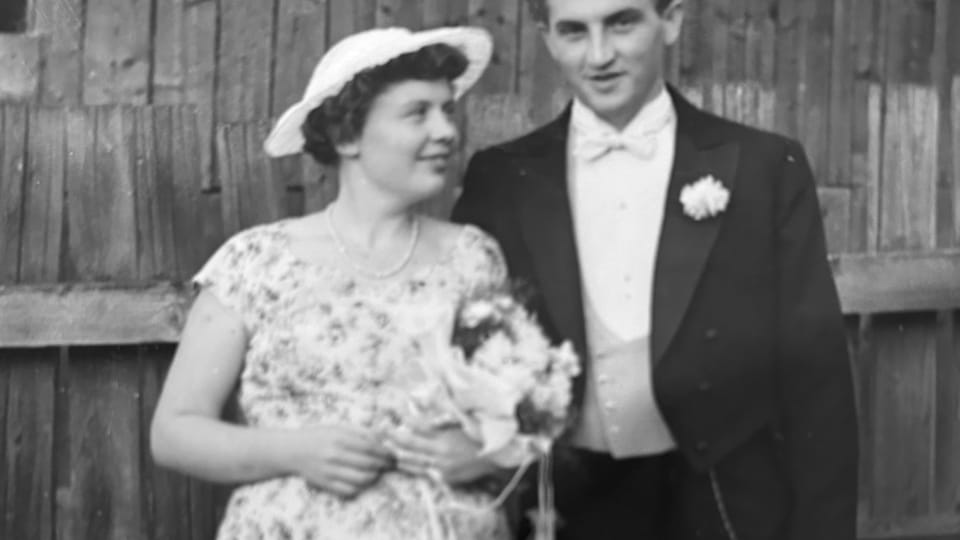 L'historien Vilém Prečan et son épouse Helena | Photo: Archives de Noemi Prečanová