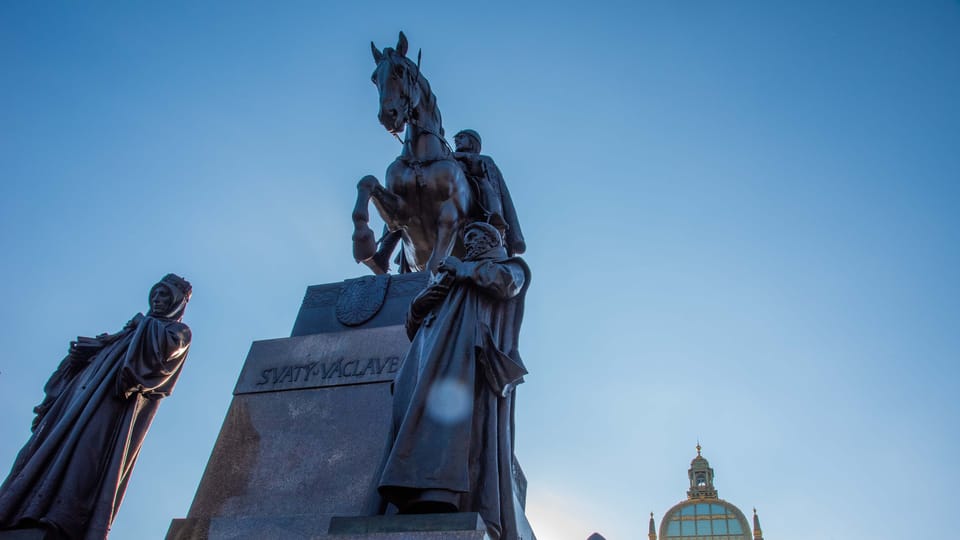 La statue de Saint-Venceslas sur la place Venceslas | Photo: Martin Vaniš,  Radio Prague Int.