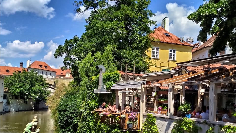 Le restaurant du canal Čertovka, photo: Magdalena Hrozínková Le restaurant du canal Čertovka, photo: Magdalena Hrozínková