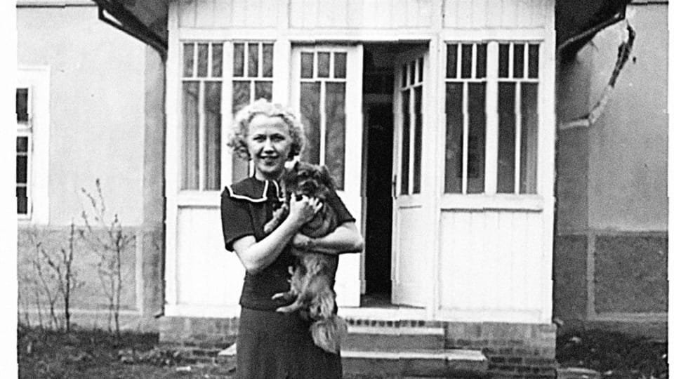 Olga Scheinpflugová à Strž en 1936 | Photo: Mémorial de Karel Čapek Olga Scheinpflugová à Strž en 1936 | Photo: Mémorial de Karel Čapek