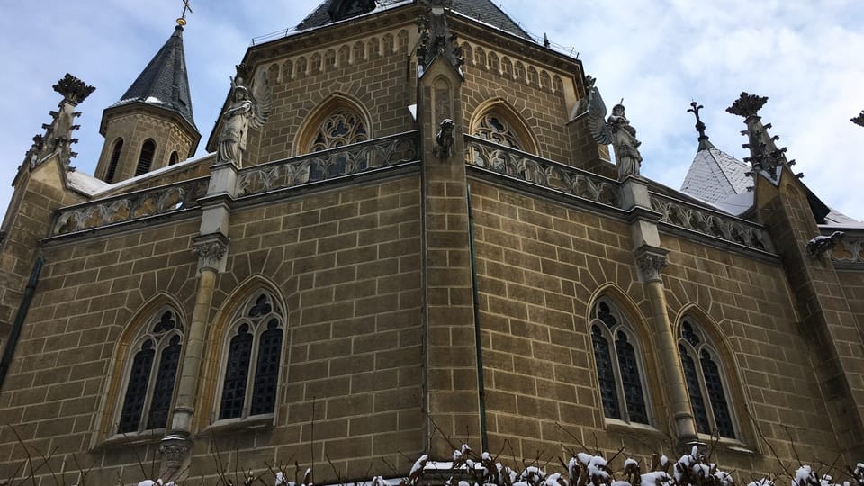 Le tombeau des Schwarzenberg, photo: Jan Kopřiva, ČRo Le tombeau des Schwarzenberg, photo: Jan Kopřiva, ČRo
