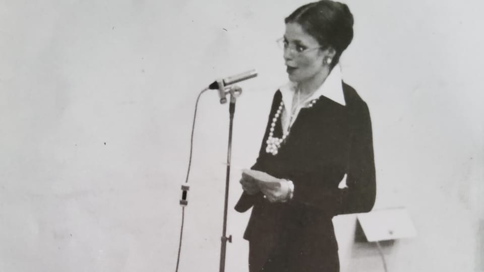 Alena Krutová vers 1974 | Photo: archives personnelles Alena Krutová vers 1974 | Photo: archives personnelles