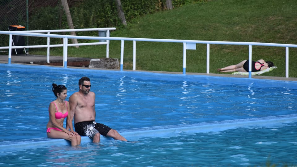 La piscine dans la vallée de Divoká Šárka, photo: Ondřej Tomšů La piscine dans la vallée de Divoká Šárka, photo: Ondřej Tomšů