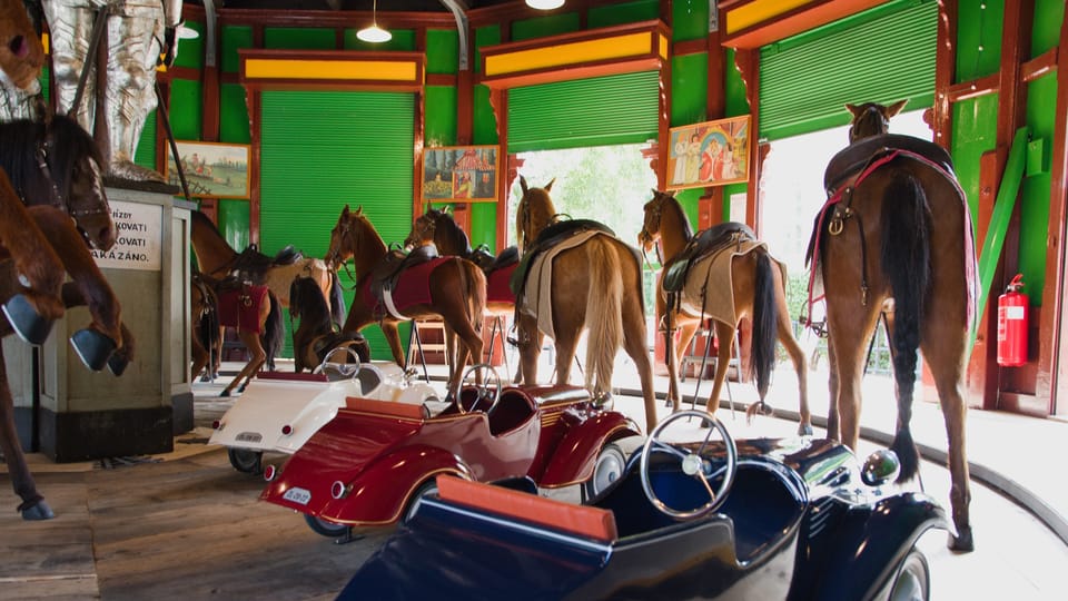 Le carrousel de Letná après la rénovation | Photo: Barbora Navrátilová,  Radio Prague Int.