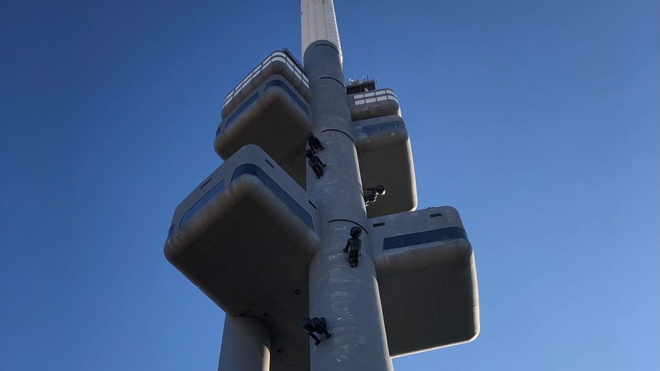 L’émetteur de Žižkov | Photo: Ian Willoughby,  Radio Prague Int.