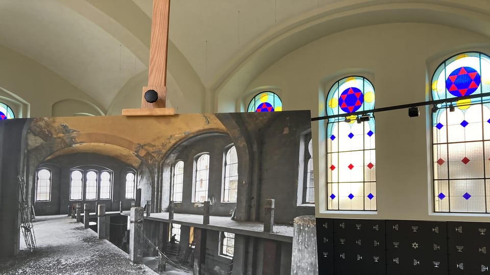 La synagogue de Žatec | Photo: Anna Kubišta, Radio Prague Int. La synagogue de Žatec | Photo: Anna Kubišta, Radio Prague Int.