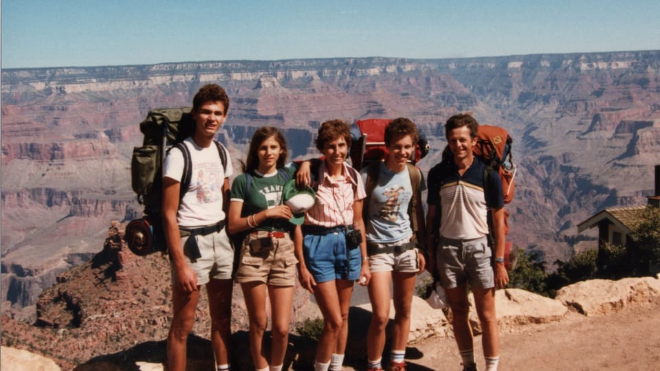 Le Grand Canyon, Arizona, 1987 | Photo: Archives de Jiřina Bystrická Le Grand Canyon, Arizona, 1987 | Photo: Archives de Jiřina Bystrická