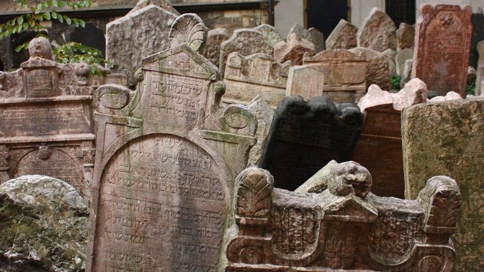 Vieux cimetière juif, photo: Štěpánka Budková Vieux cimetière juif, photo: Štěpánka Budková