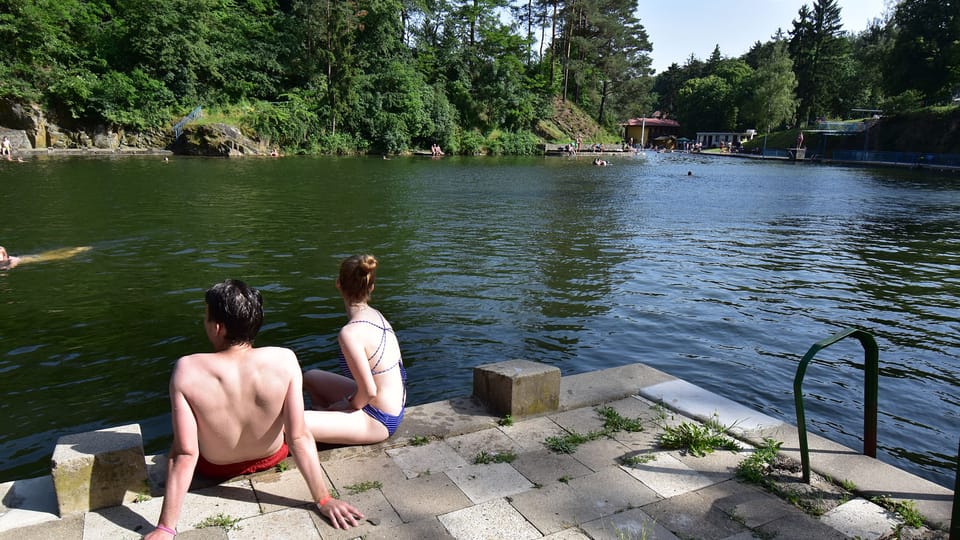 La piscine U Libuše | Photo: Ondřej Tomšů, Radio Prague Int. La piscine U Libuše | Photo: Ondřej Tomšů, Radio Prague Int.