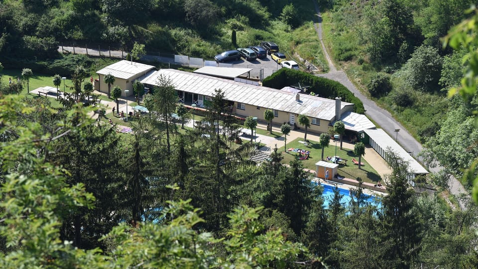 La piscine dans la vallée de Divoká Šárka, photo: Ondřej Tomšů La piscine dans la vallée de Divoká Šárka, photo: Ondřej Tomšů