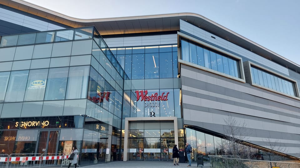 Westfield Chodov | Photo: Paul-Henri Perrain, Radio Prague Int. Westfield Chodov | Photo: Paul-Henri Perrain, Radio Prague Int.