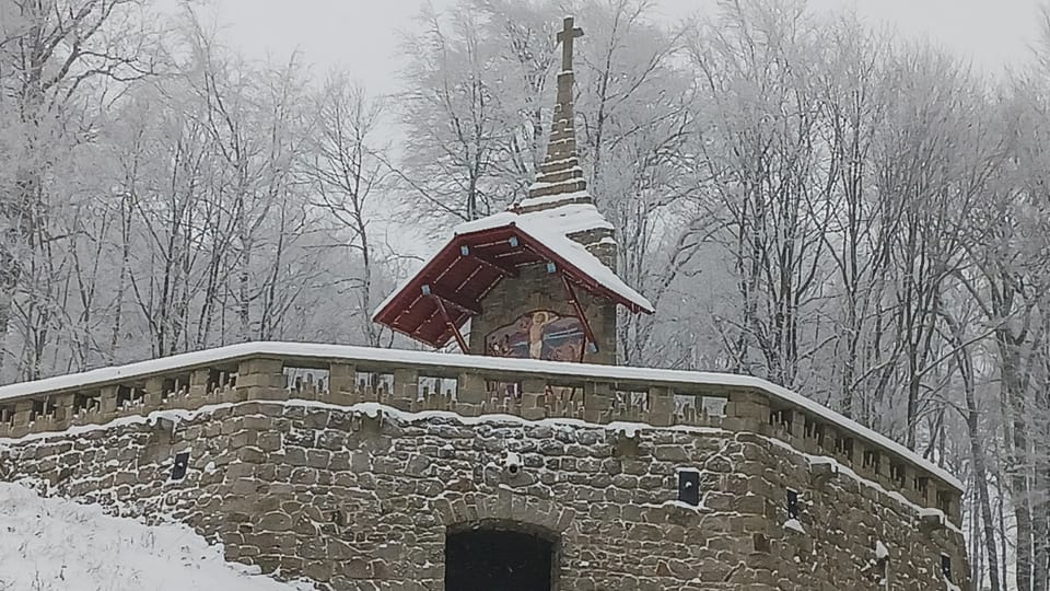 Le chemin de croix construit par Dušan Jurkovič | Photo: Magdalena Hrozínková, Radio Prague Int. Le chemin de croix construit par Dušan Jurkovič | Photo: Magdalena Hrozínková, Radio Prague Int.