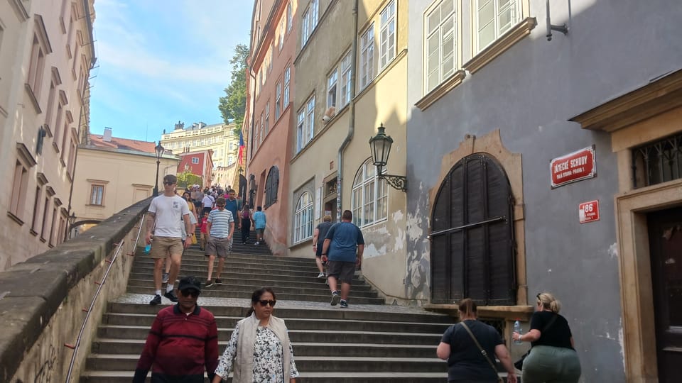 L’escalier du Château | Photo: Lenka Žižková,  Radio Prague International