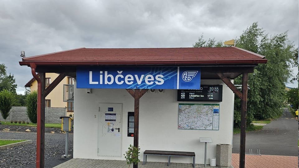 Libčeves est reliée au réseau ferroviaire depuis 1898 | Photo: Klára Stejskalová, Radio Prague Int. Libčeves est reliée au réseau ferroviaire depuis 1898 | Photo: Klára Stejskalová, Radio Prague Int.