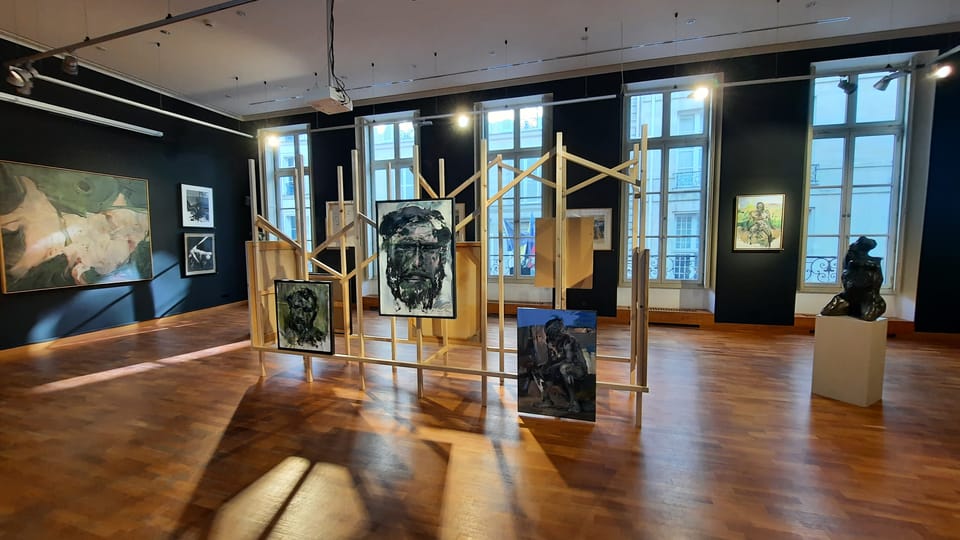 L’exposition Exils | Photo: Adéla Sundby, Centre tchèque de Paris L’exposition Exils | Photo: Adéla Sundby, Centre tchèque de Paris