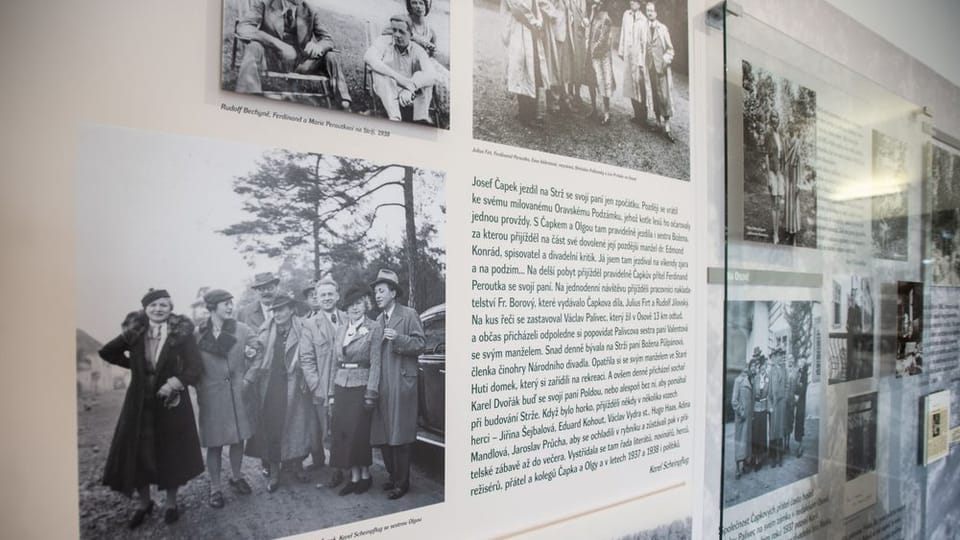 L’exposition permanente sur la vie et l’œuvre de Karel Čapek | Photo: René Volfík, Mémorial de Karel Čapek L’exposition permanente sur la vie et l’œuvre de Karel Čapek | Photo: René Volfík, Mémorial de Karel Čapek