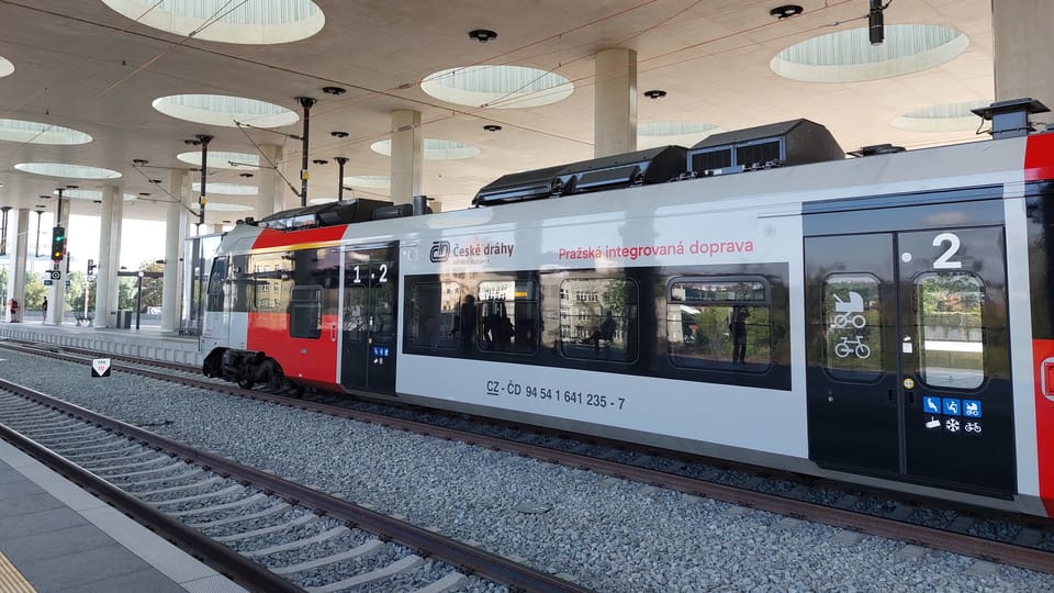 La gare de Prague-Bubny | Photo: Paul-Henri Perrain,  Radio Prague Int.