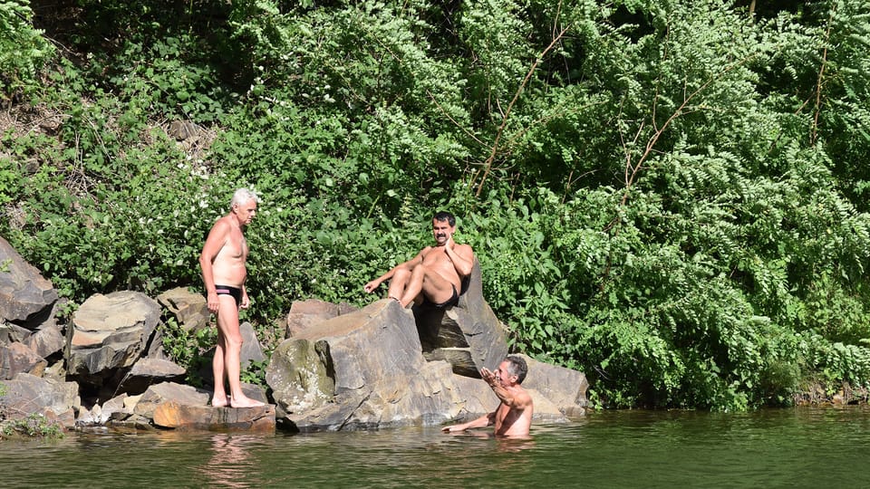 La piscine U Libuše, photo: Ondřej Tomšů La piscine U Libuše, photo: Ondřej Tomšů